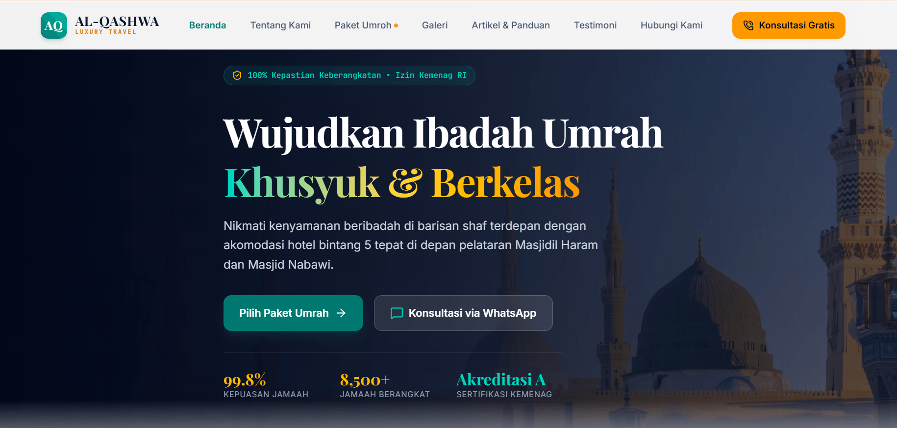 Al-Qashwa Travel Umroh